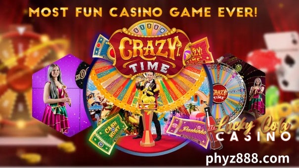 Maligayang pagdating sa ligaw na mundo ng Lucky Cola Crazy Live casino na laro ng casino na Time Live!