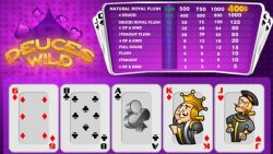 Play Free Video Poker Games (No Sign-Up) 2 Deuces Wild